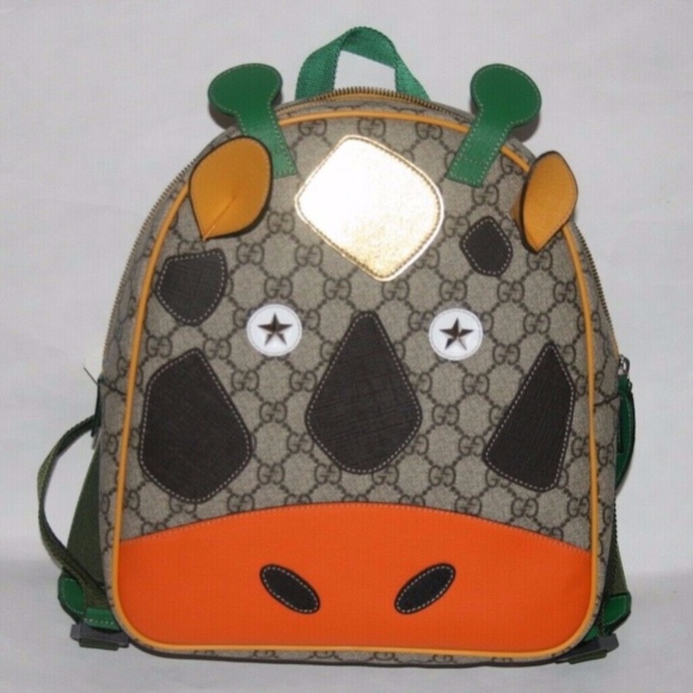 Authentic Gucci KIds Children's Giraffe Backpack